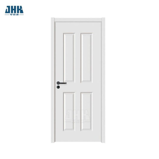 Kangton أبيض برايمر باب تصميم متدفق مع أخدود أفقي وعمودي للباب الداخلي / الباب الخشبي